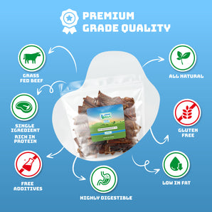 Beef Esophagus Bites 2''-4''