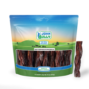 Beef Esophagus Braided 6''